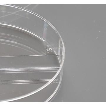 Placas de Petri de 90 mm 4 compartimentos