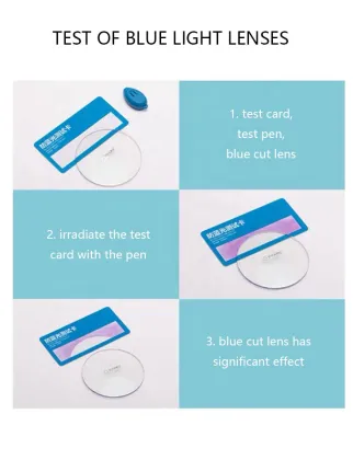 China 1.56 Blue Cut Anti Blue Light Optical Lenses