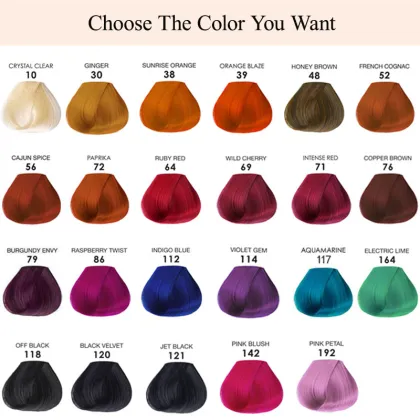 Factory Price Semi Permanent Hair Dye Color - Caitu Coloration for Hair Dye