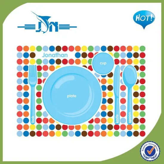 heat resistant black rubber placemat