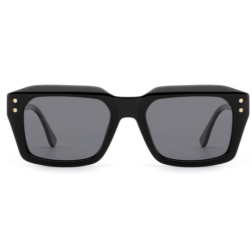 Bold statement acetate sunglasses