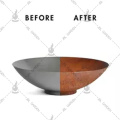 Corten Steel Metal Bowl Outdoor Fire Bowl