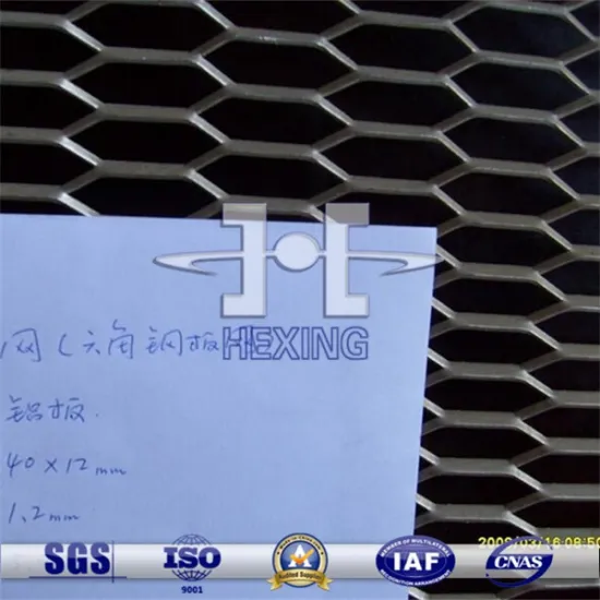 40*12 Aluminum Expanded Metal Mesh Panel