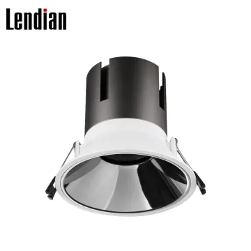 IP44 Adjustable DALI Dimmable LED COB Downlight for Hotel Ceiling Spotlights