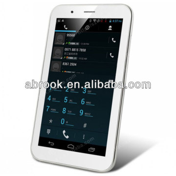 7 inch 3G video calling bluetooth Android touch tablet with sim card and dual camera