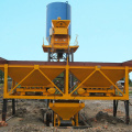 Exportar para a Líbia HZS25 Planta de lotes de concreto estacionário