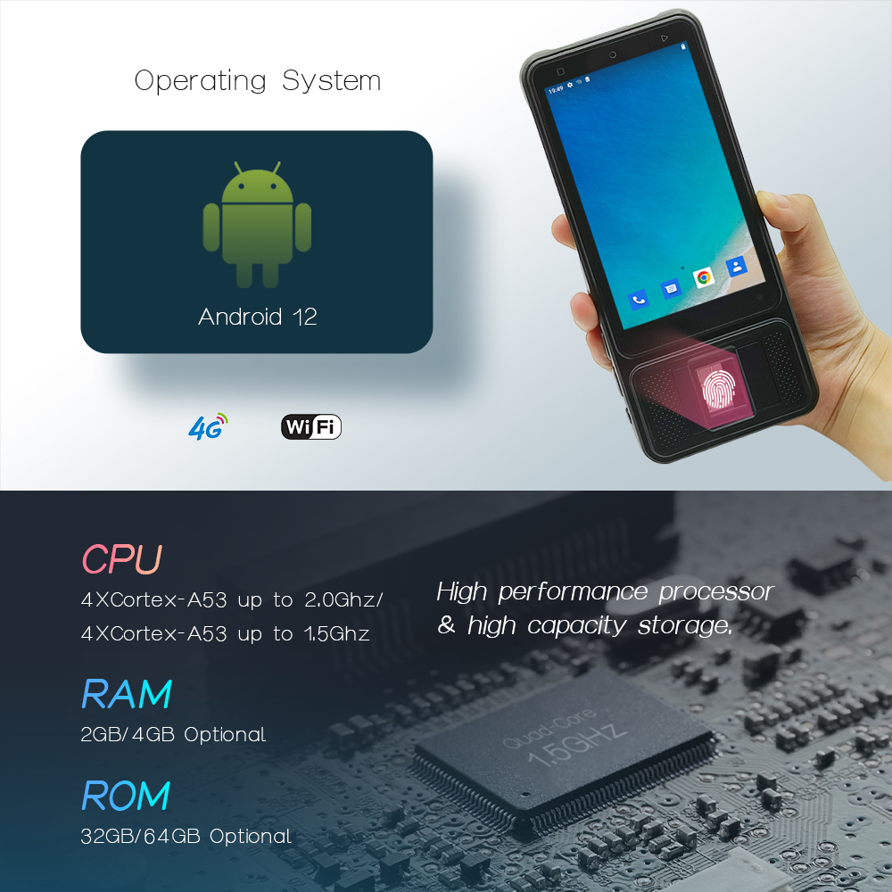 FP520 Handheld Fingerprint Identification Device