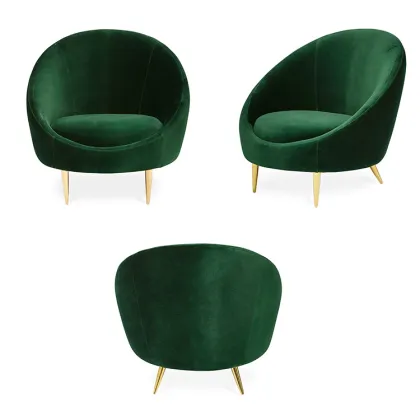 Modern Velvet Leisure Chair for Living Room