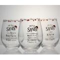 Crystal Wine Glasses transparent wine glass set for Christmas Manufactory