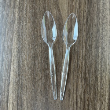 Oem food grade cutleries peralatan sekali pakai pp sendok