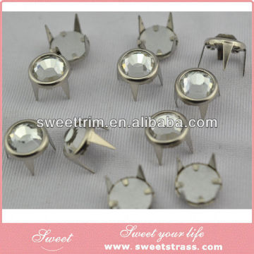 fashionl rhinestone Metal Jeans rivet