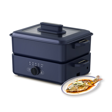 Steamboat Smokels χωρίς κατσαρόλα: 3-σε-1 εσωτερική μη κολλητική ηλεκτρική σχάρα κατσαρόλας &amp; μπάρμπεκιου