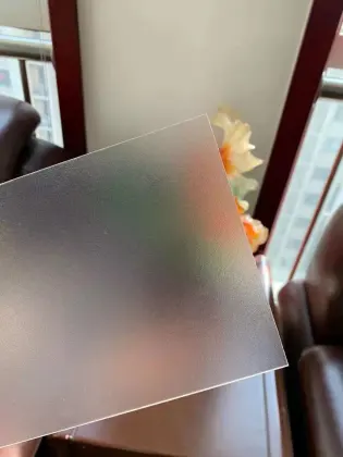 Made in China: Frosted PC Embossed Solid Polycarbonate Sheets and Plastic Polycarbonate Frosted Board