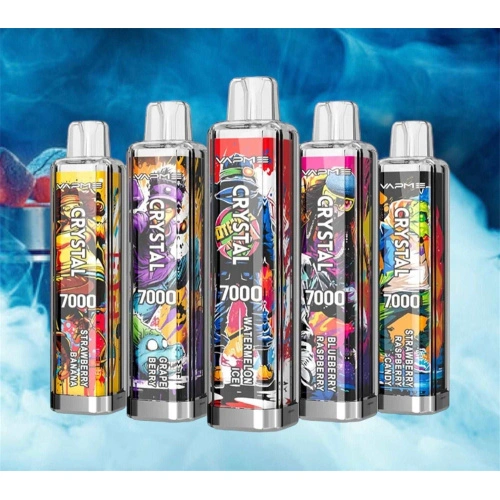 Vapme criostal 7000 puffs puffs a 'sgoltadh vape belgium Danadair Shona