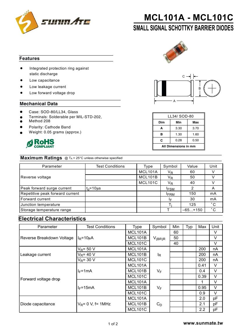 MCL101A - MCL101C0000