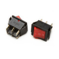 IRS-202-3C red cap rocker switch with led