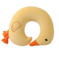 Creative Yellow Duck travel plush U-neck pillow
