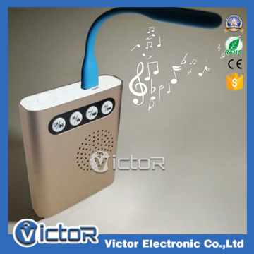Multi Functional 2in1 USB Power Bank Portable Bluetooth Speaker
