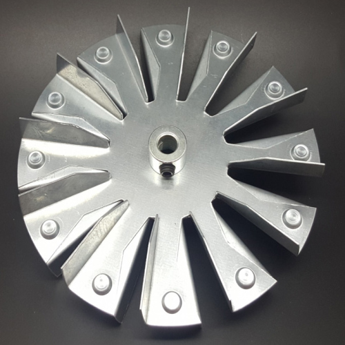 Kipas Impeller Aluminium Custom untuk Pesawat