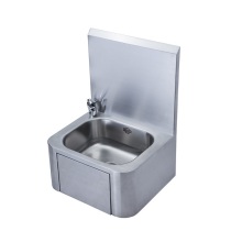 Knee operated sink for kitchen