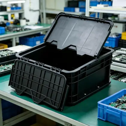 Flip top box shell mold manufacturing