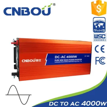 DC to AC 4000W pure sine wave battery inverter