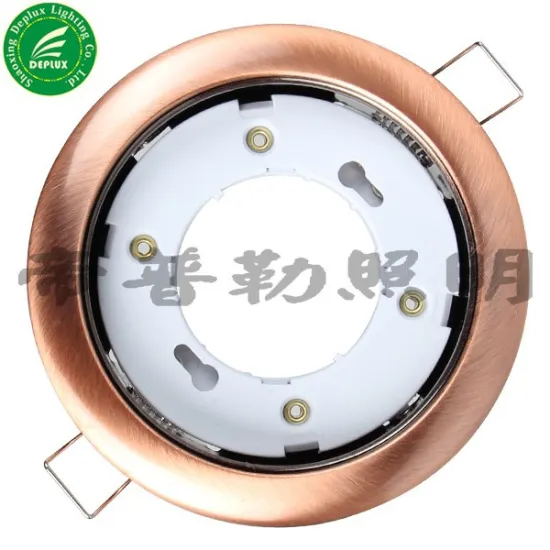 Antique brass color GX53 fixture