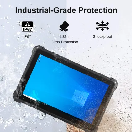 New rugged tablet pc windows 10 for industial
