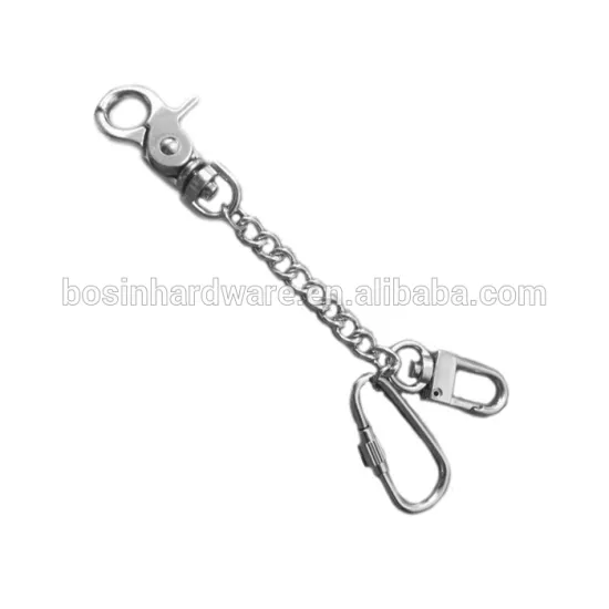 Fashion High Quality Metal Heavy Duty Chrome Wallet Chain