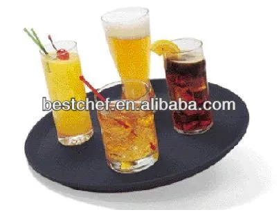 round Heavy duty non-slip tray