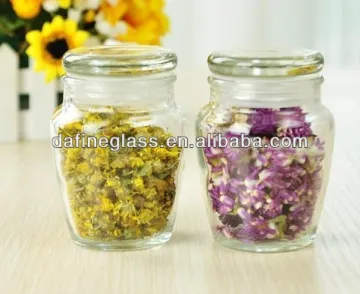airless food storage glass jar
