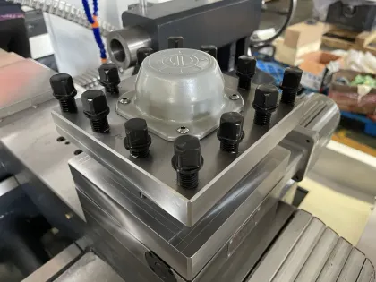 CK6152E Lathe with FANUC Electric Turret