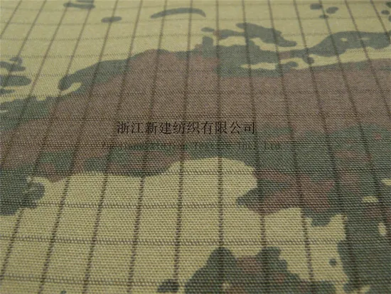 High Strength CVC Military Camouflage Fabric for Summer