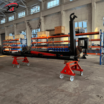Hydraulic Superstructure Hook-Lift Truck Hoist System for Manufacturing Plants and Roll-Off Trucks
