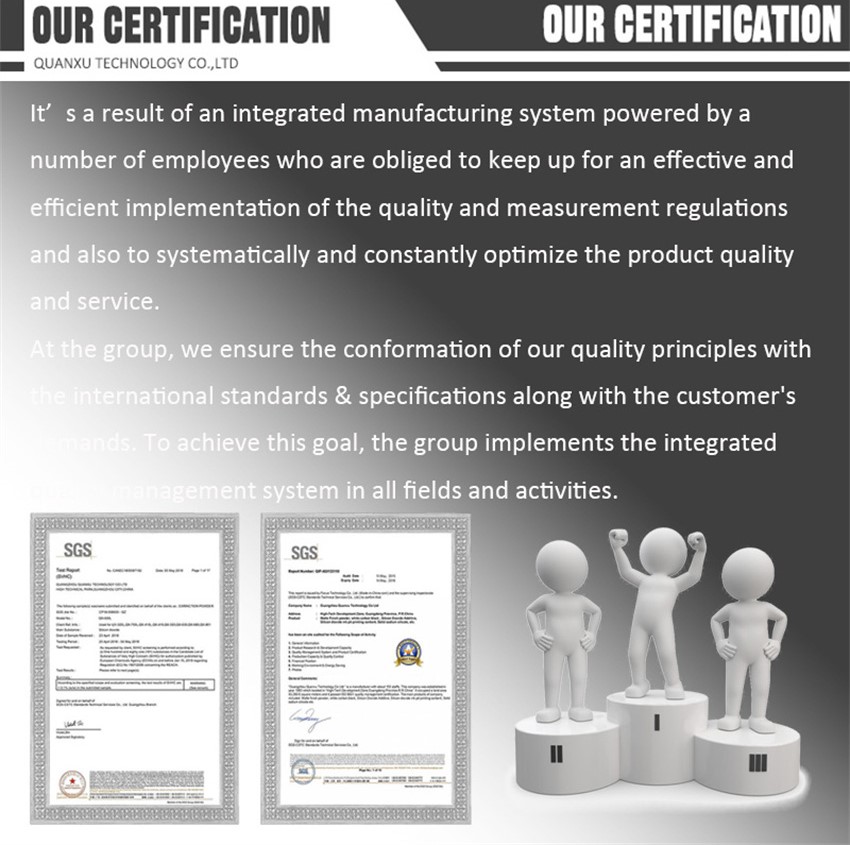 Our Certification 2