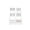 Plantation shutters for arched windows