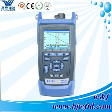 EXFO AXS-110 OTDR Optical Time Domain Reflectormeter Tri Wavelength 1310/1550/1625nm fiber optical otdr testing