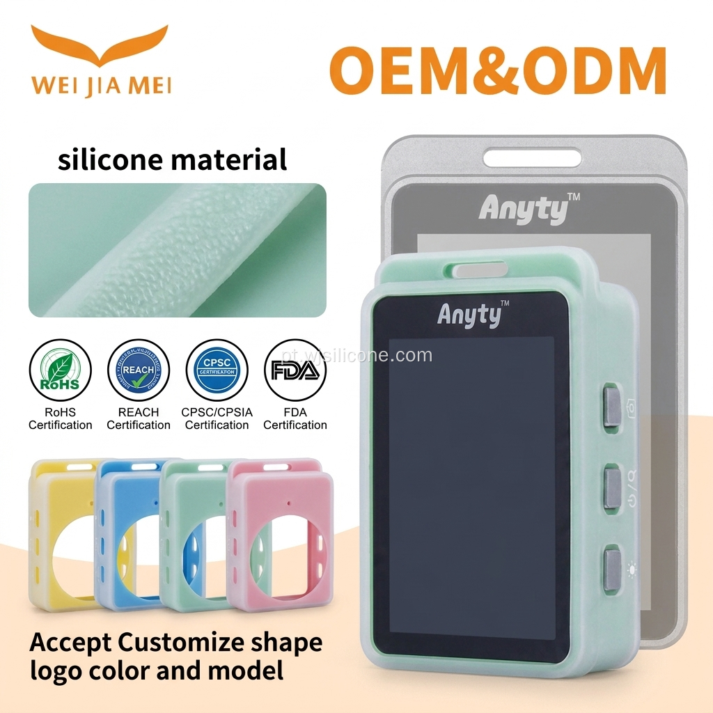 Capa protetora de silicone para microscópio cubo mágico portátil