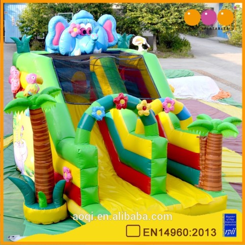 AOQI good price inflatable water slides commercial slide for kids