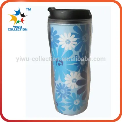 Customizable Craft Double Wall Plastic Thermos Cup