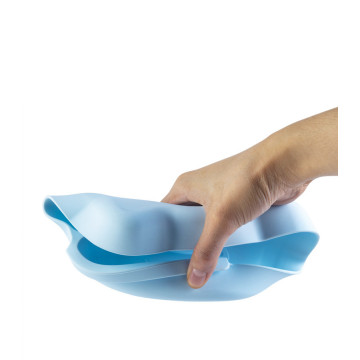 Plato de silicona para bebés lavable de tazón de succión