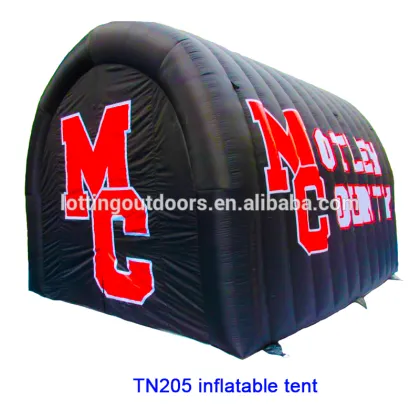 inflatable camping tent, portable planetarium inflatable dome tent, black inflatable tent