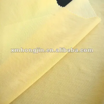 Nylon/ Spandex Shiny Mesh Fabric With Powernet