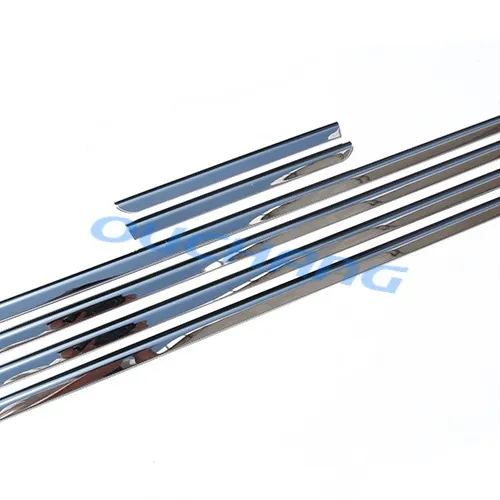 6pcs Stainless Steel Car Window Molding Trim Sticker for Mercedes Benz X204 GLK200 GLK300
