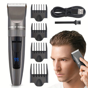 Electric hair clipper set