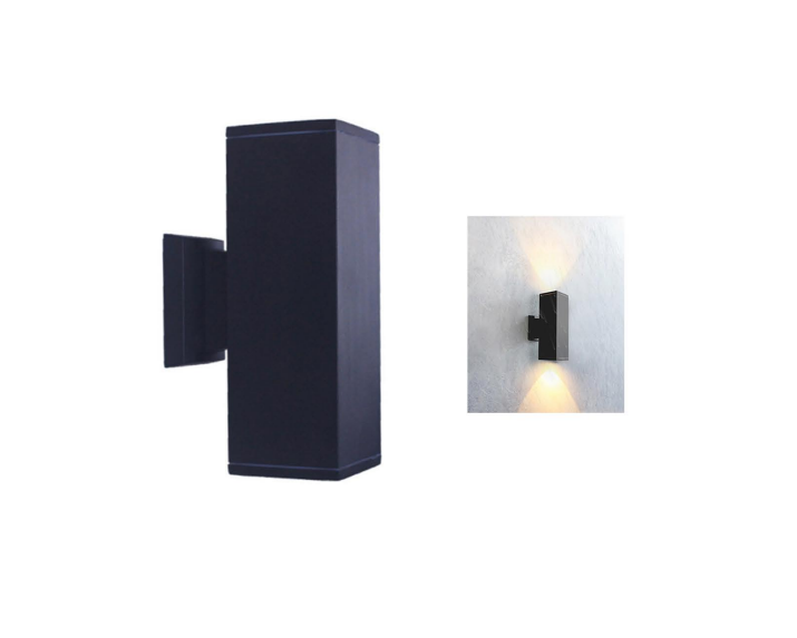 Long life outdoor wall light