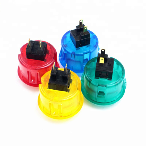 30mm transparent push button Arcade Cabinet Button Switch