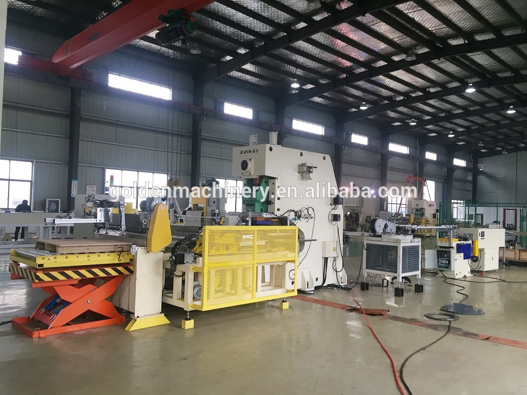 high frequency punch press machine used for EOE lid/Easy open ends making