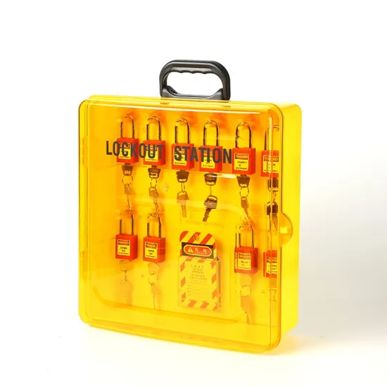 BOYUE Premium Lockout Station: High-Quality, Plastic-Based Safety Solution