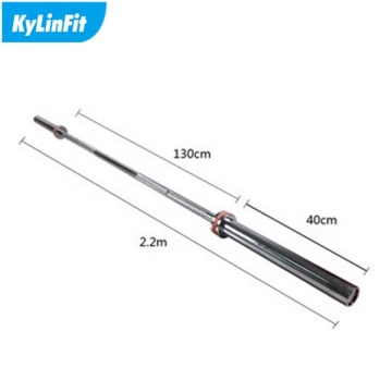 High Quality Chrome Barbell Weight Lifting OB86 Straight Tricep Bar 700LB
